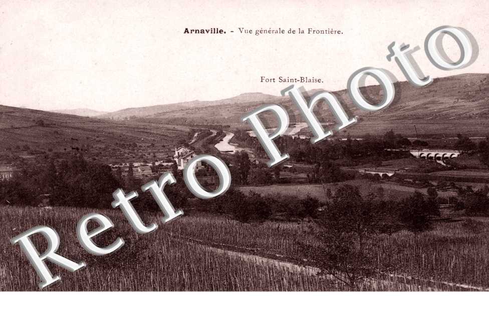 vue generale de la frontiere