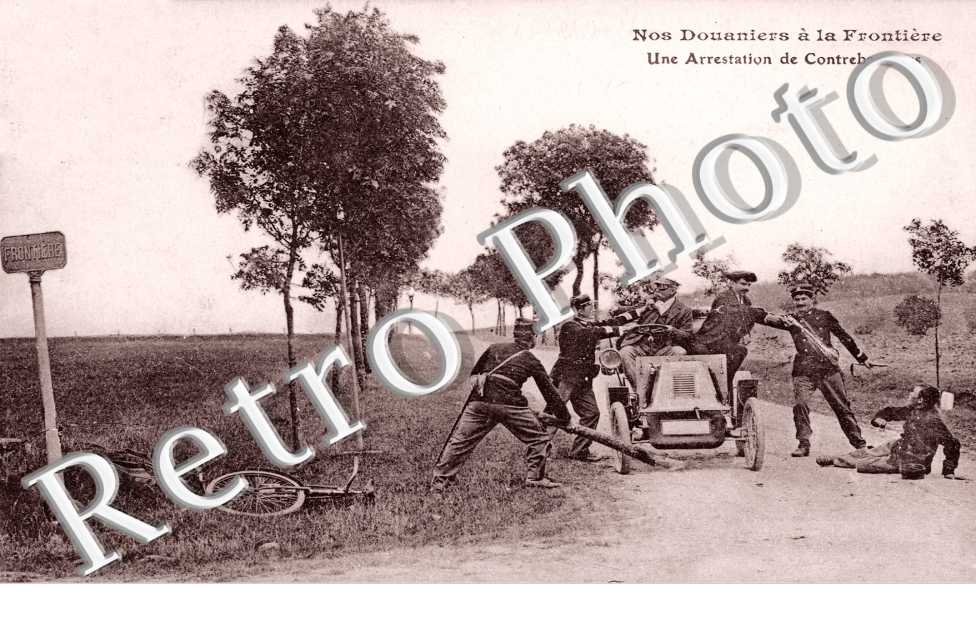 une arrestation de contrebandiers