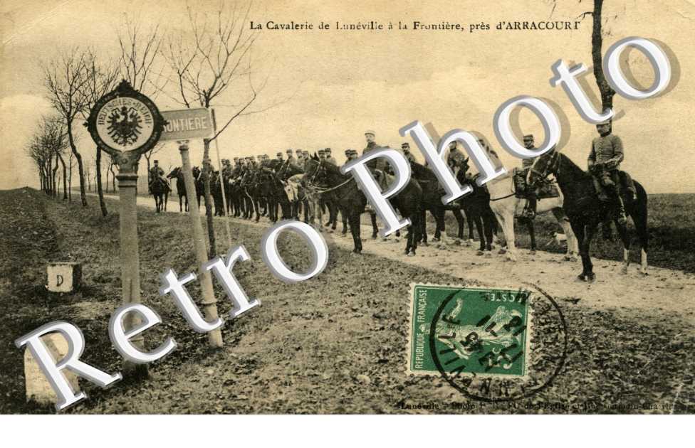 Cavalerie de Luneville a la Frontiere