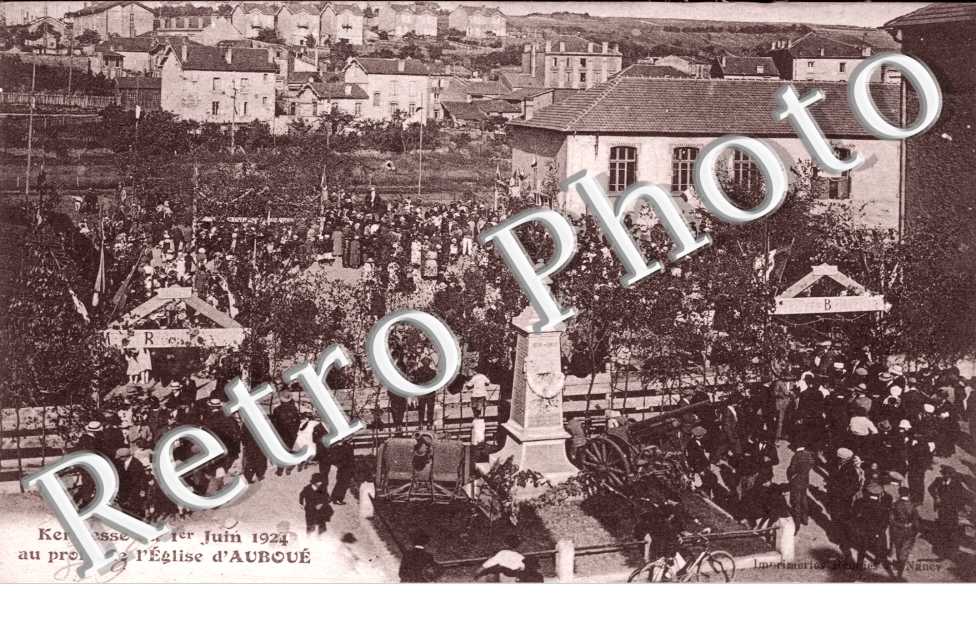 Kermesse du 1 juin 1924 au profit de l'eglise