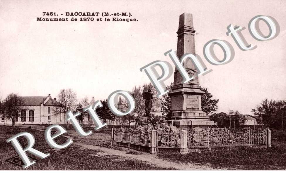 Monument de 1870 et le kiosque