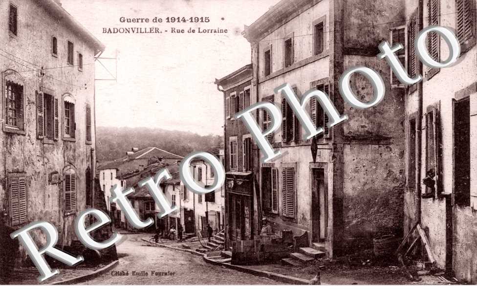 Guerre 1914-15 - Rue de Lorraine