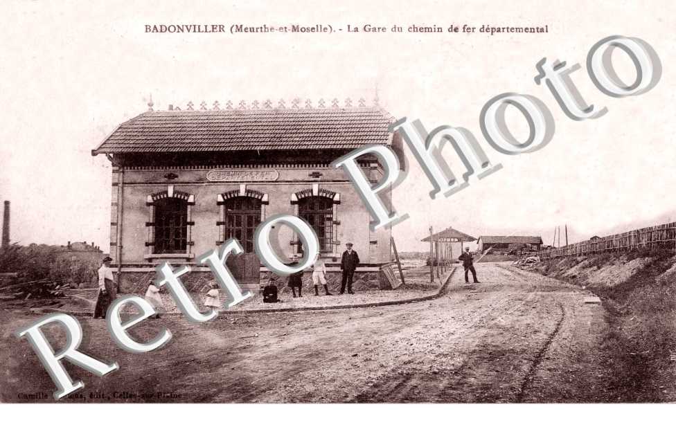 La gare du chemin de fer departemental