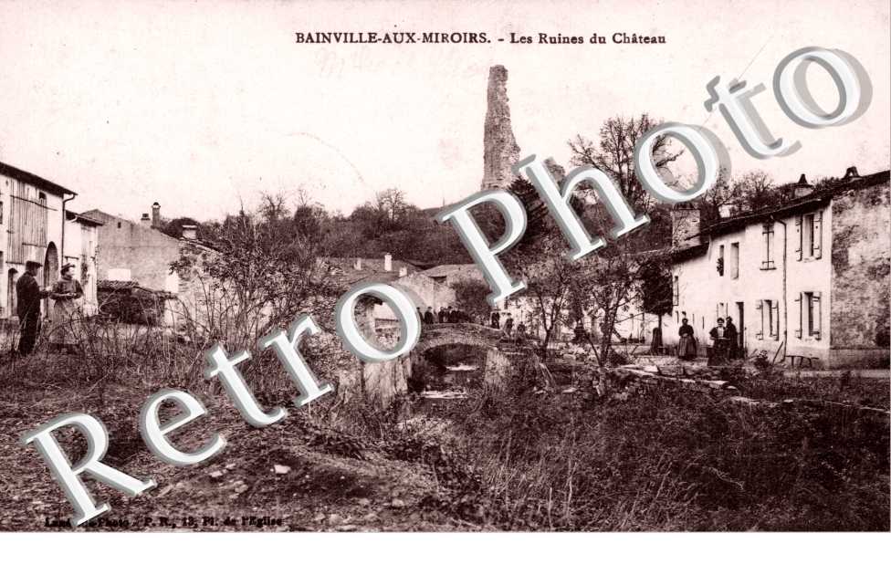 les ruines du chateau