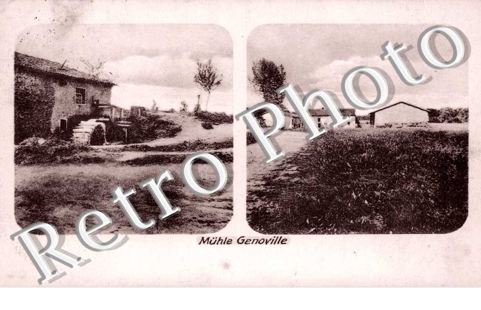 Genoville - Feldpostkarte - Muhle