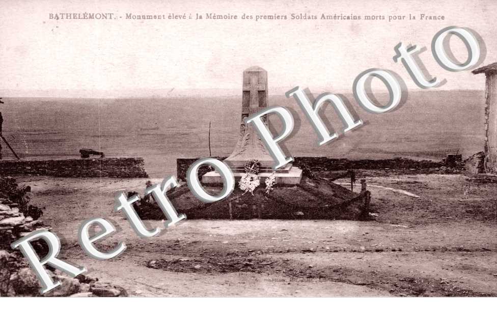 Monument élevé à la mémoire des soldats Américains morts pour la France