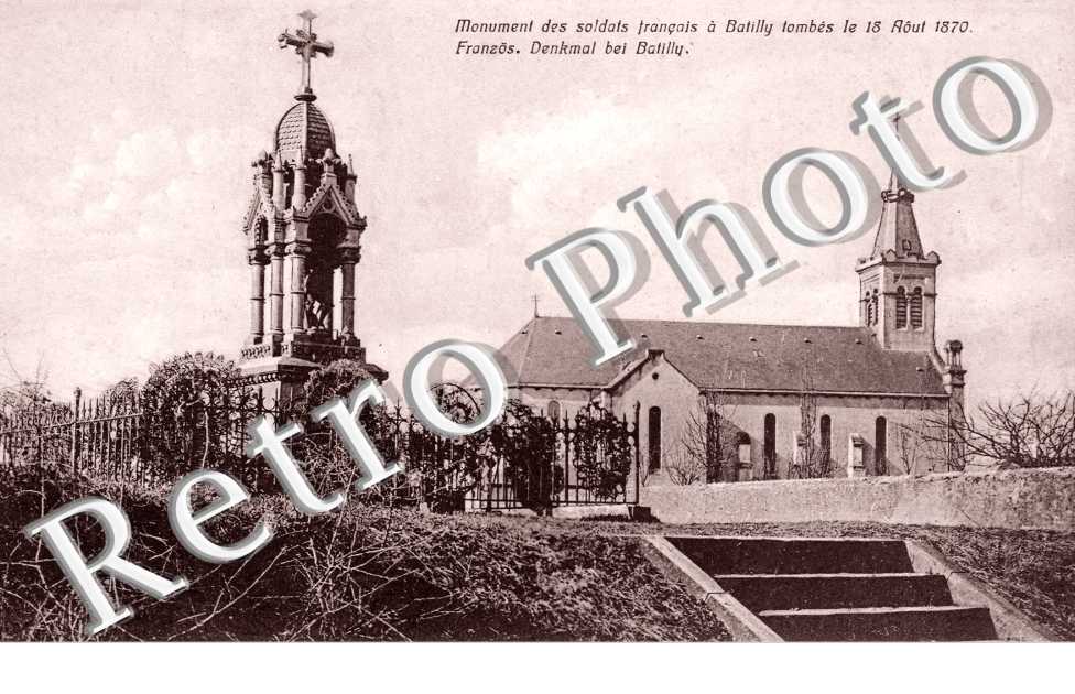 monument des soldats francais tombes le 18 aout 1870