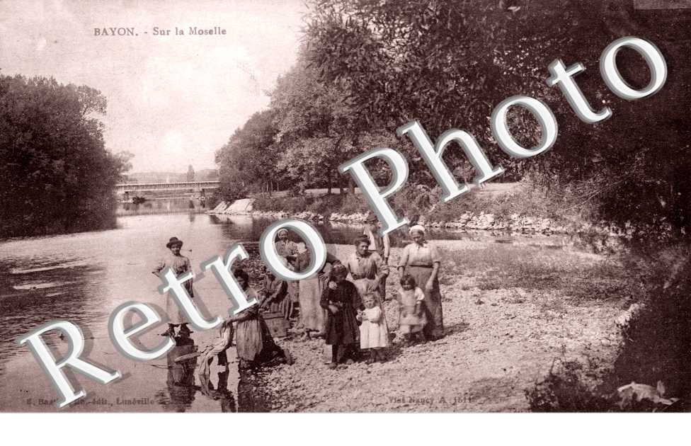 sur la Moselle (laveuses)