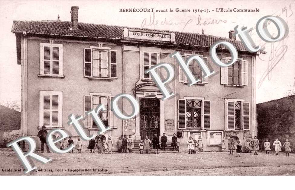 Ecole communale avant la guerre