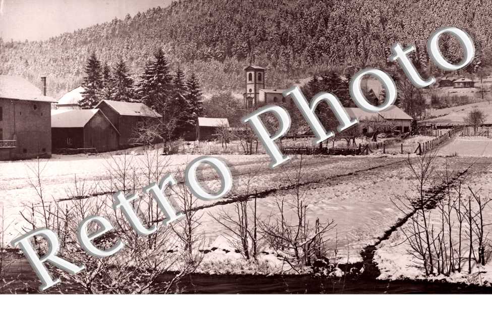 vue générale sous la Neige