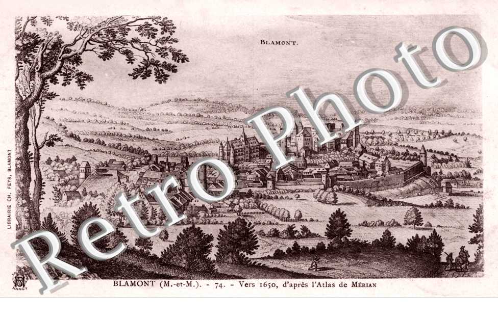 Vers 1650, d'apres l'Atlas de Merian