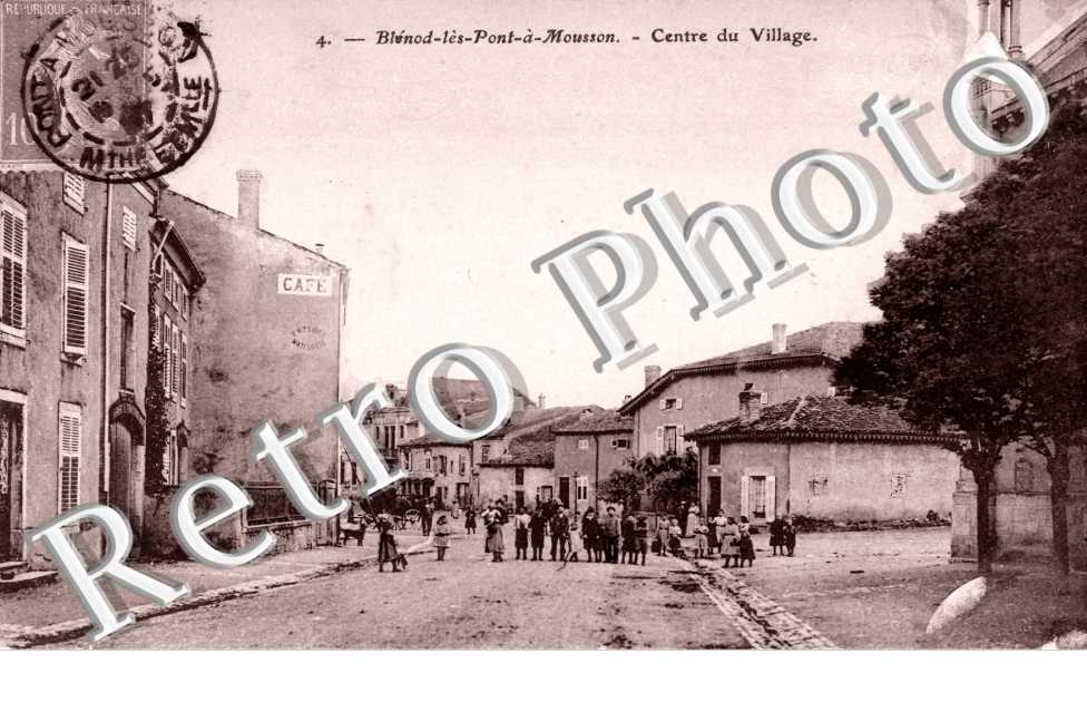 centre du village (carte couleur)