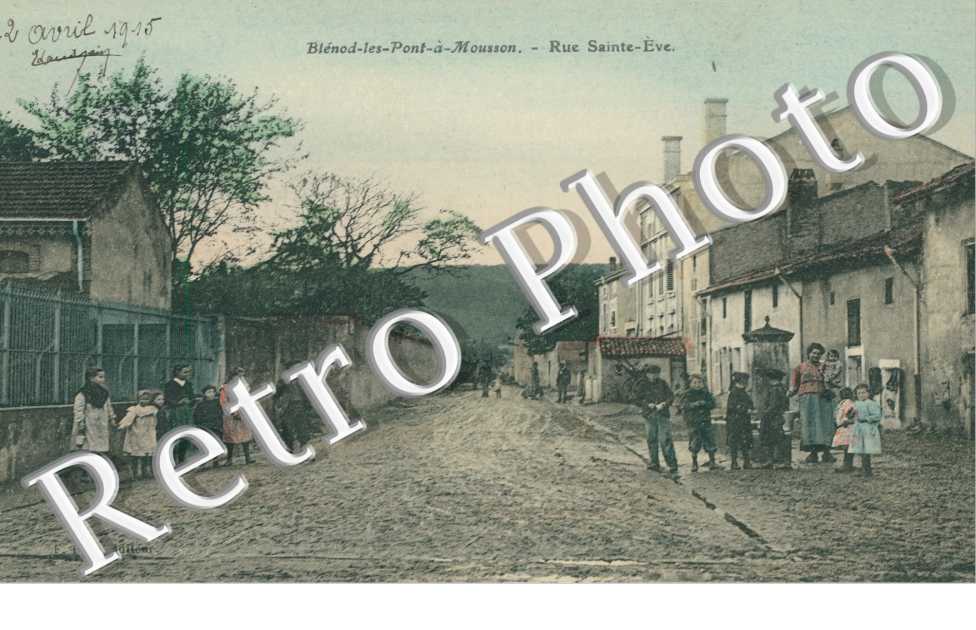 rue Sainte Eve (carte couleur)