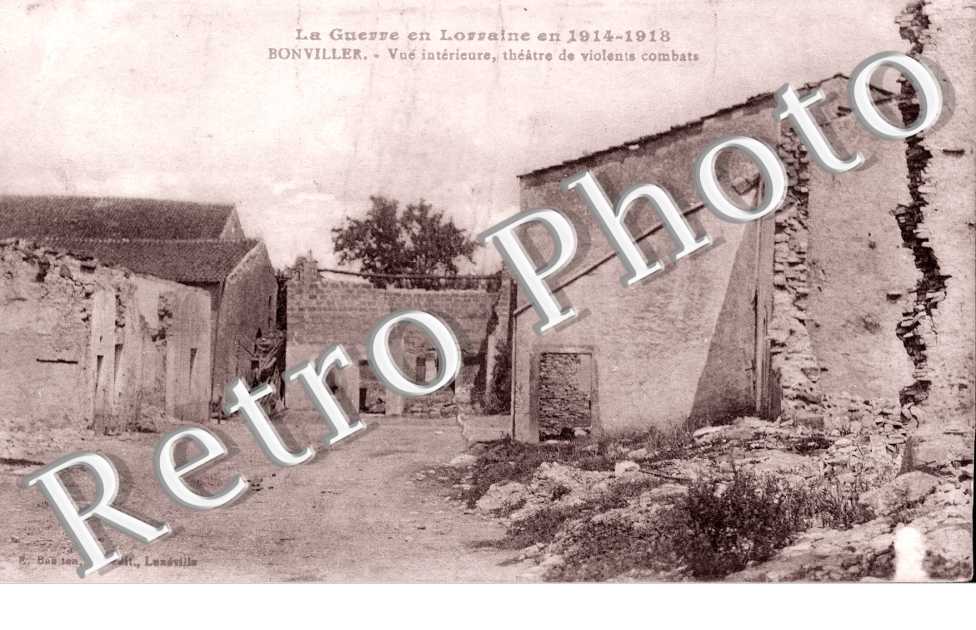 Vue interieure , theatre de violents combats