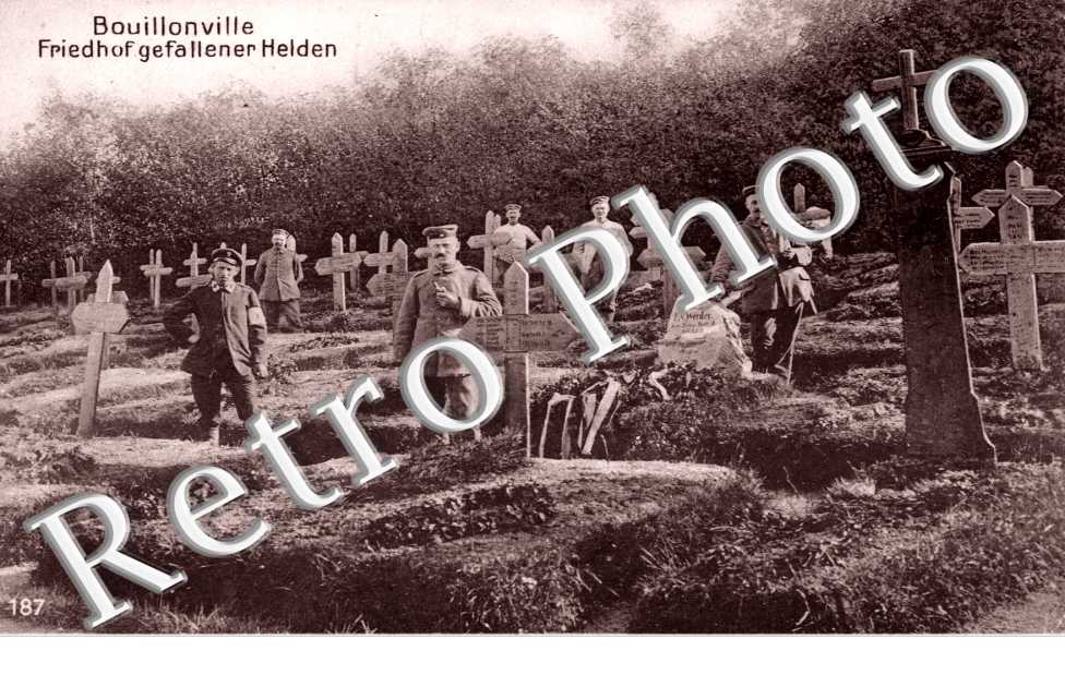 Friedhofgefallner Helden - Feldpostkarte