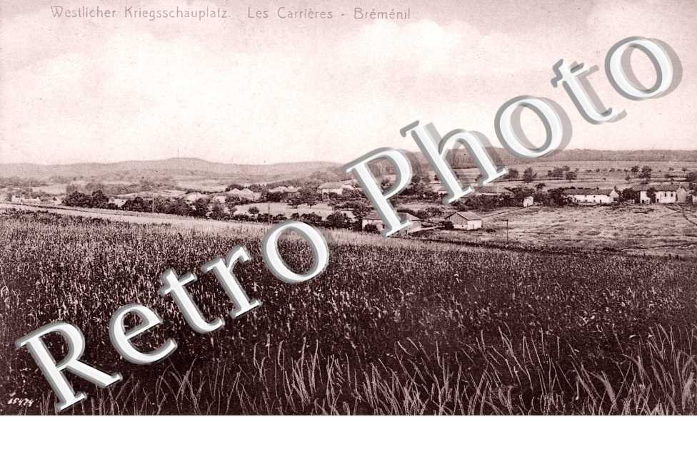 Westlicher Kriegsschauplatz - les carrieres - feldpostkarte