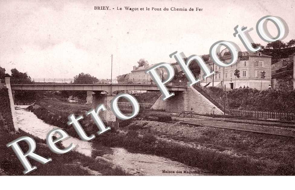 Le Wagot et le pont du chemin de fer