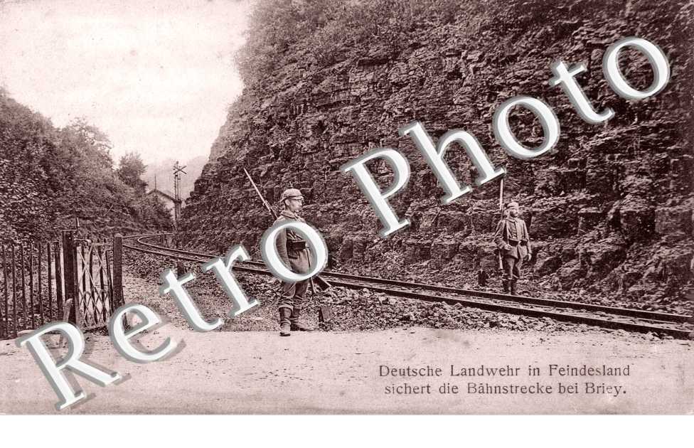 Deutsche Landwehr in Feindesland