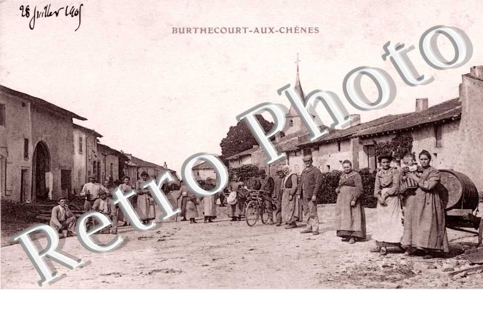 (une rue) - Burthecourt-aux-chenes