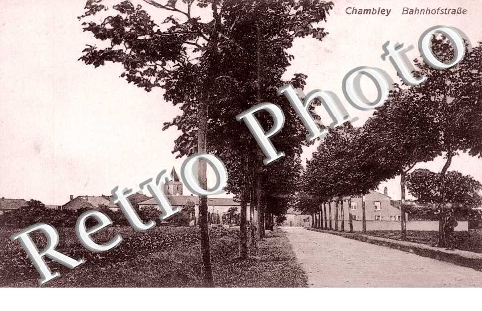 Bahnhostrasse - feldpostakrte