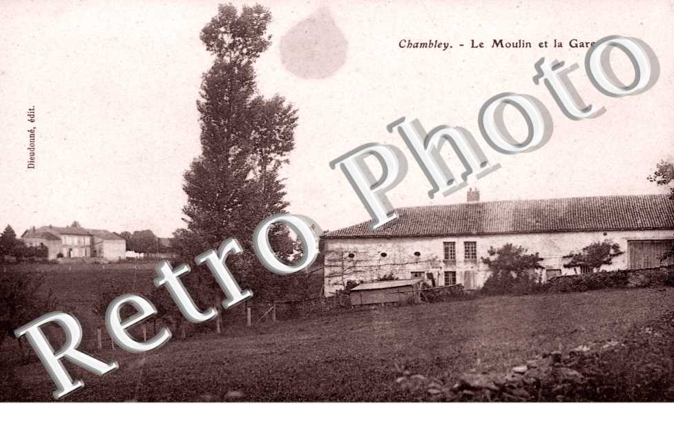 Le moulin et la gare