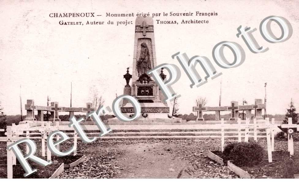 Monument erige par le souvenir francais