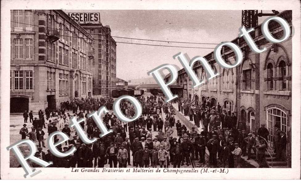 Brasseries et malteries - Sortie des ouvriers