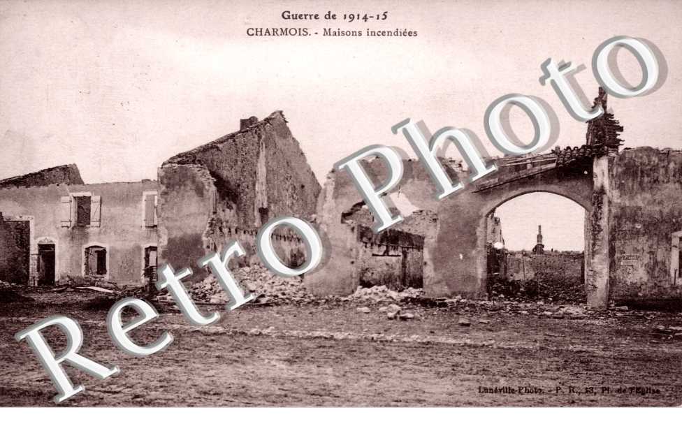 maisons incendiees
