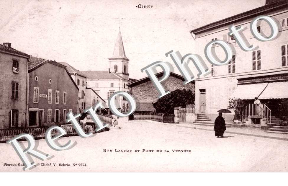 Rue Launay et Pont de la Vezouze