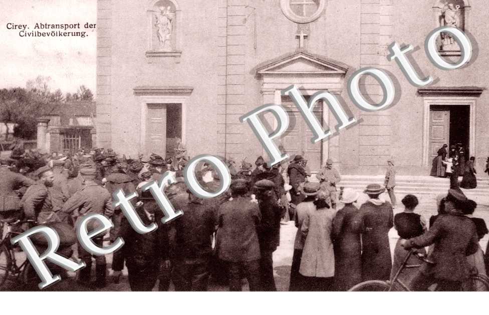 Abtransport der Civilbevolkerung