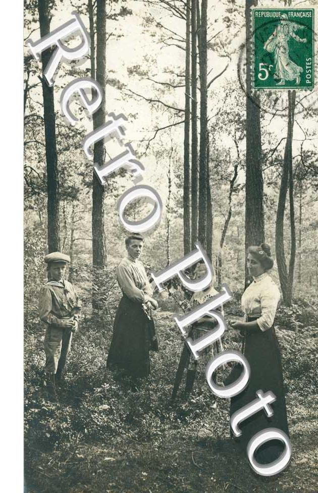 en foret - Femmes et enfants
