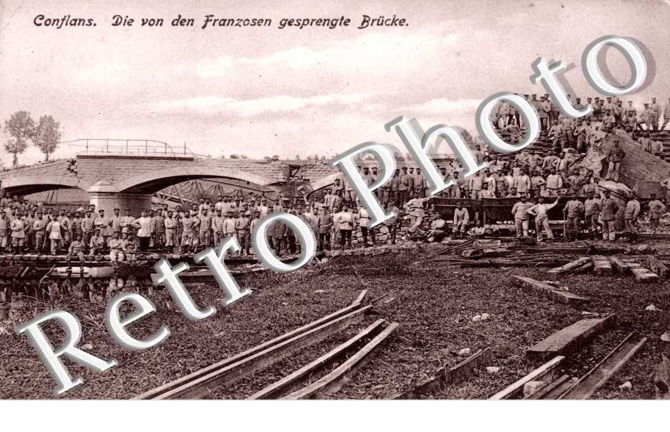 Die von den franzosen gesprengte Brucke