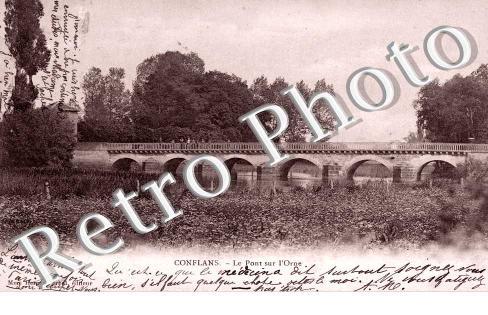 Le pont sur l&#039;Orne