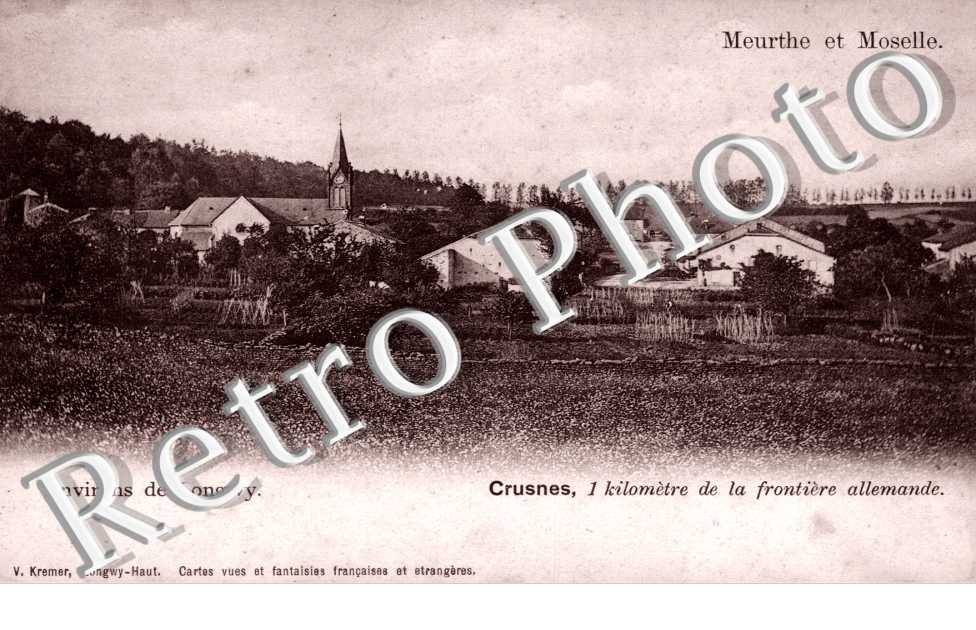 1km de la frontiere allemande (actuelle Moselle)