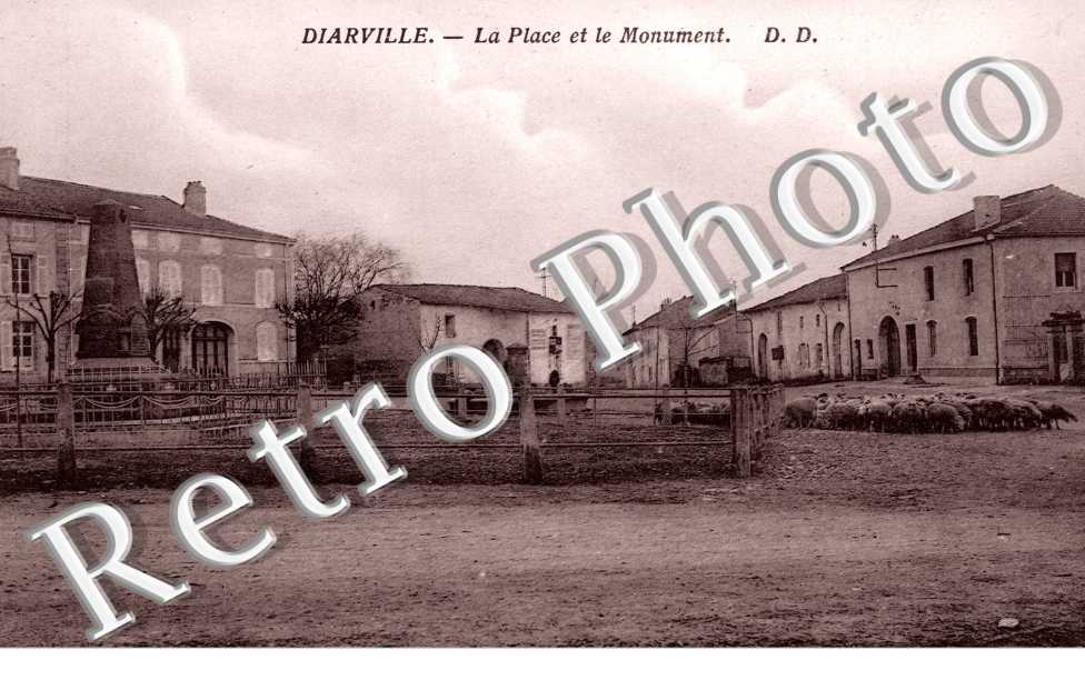 La place et le monument