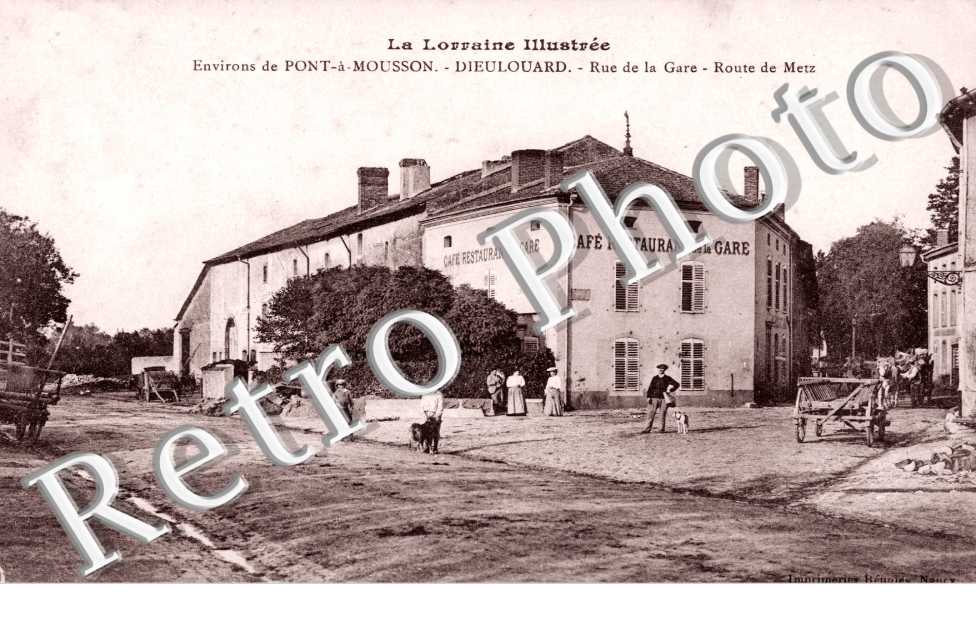Rue de la Gare, Route de Metz
