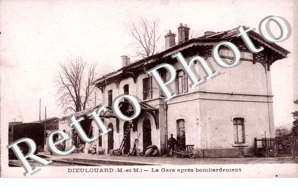 La Gare apres Bombardement