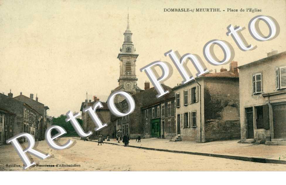 Place de l'eglise - feldpostkarte