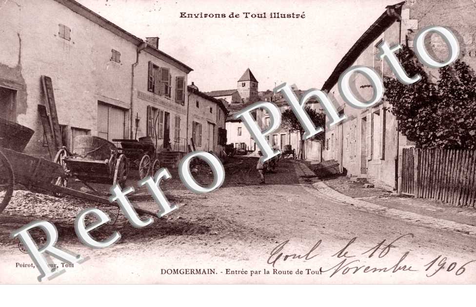 entree par la route de Toul