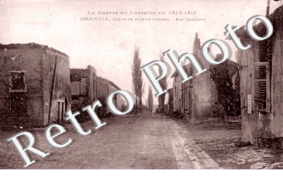 Theatre de violents combats - rue Gambetta