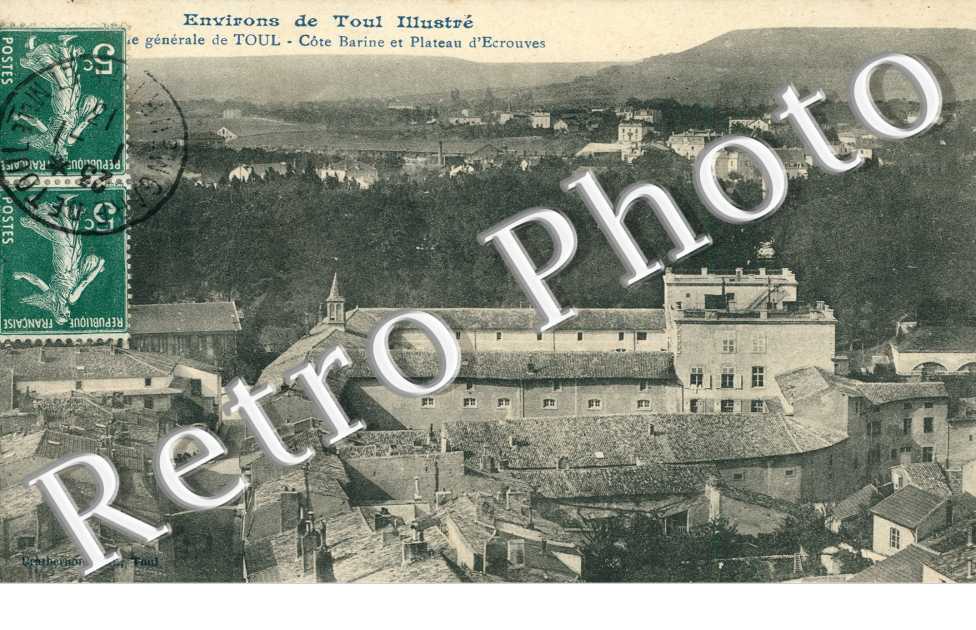 Cote Barine et plateau d'Ecrouves