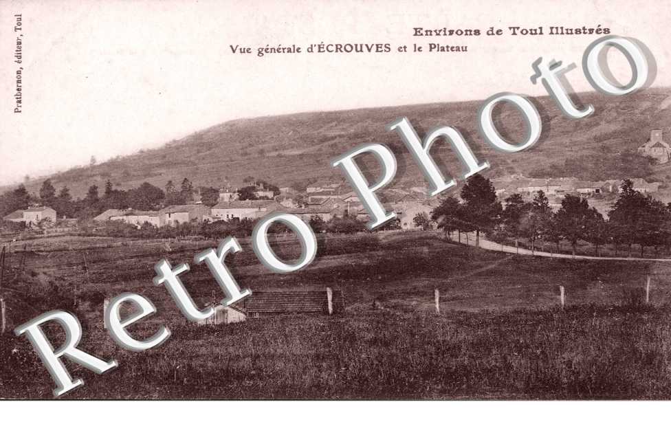 Vue generale d'Ecrouves et le plateau