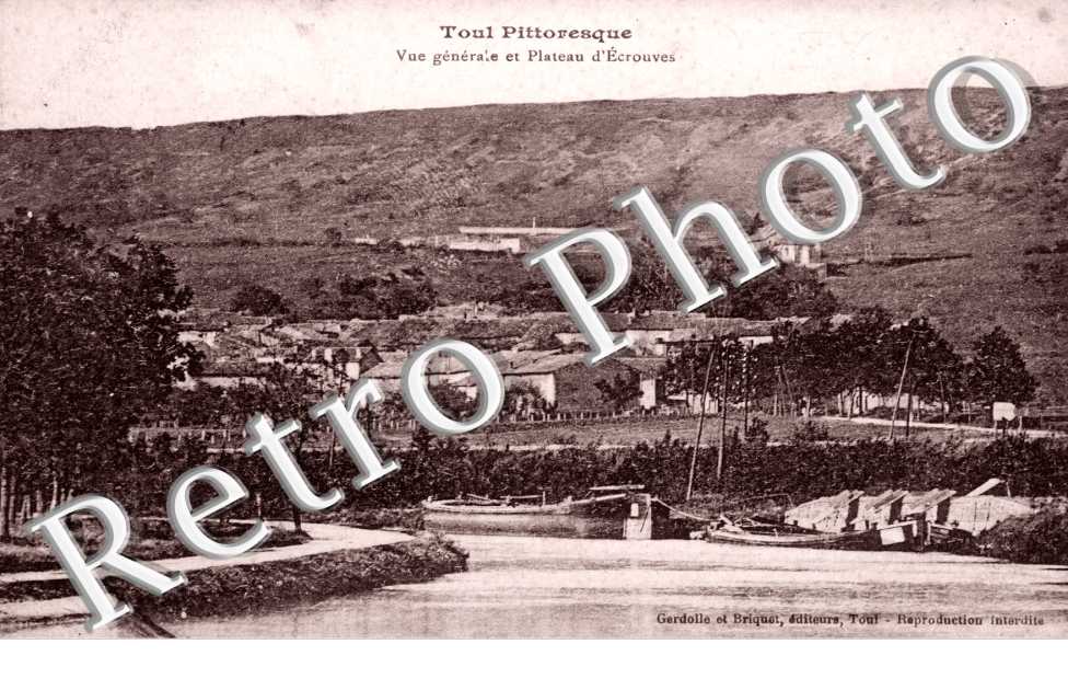 Vue generale et plateau d'Ecrouves