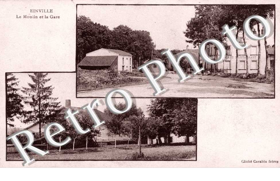 le moulin et la gare