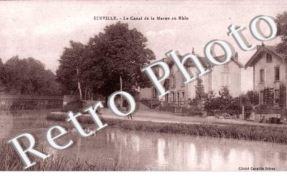 le canal de la Marne au Rhin