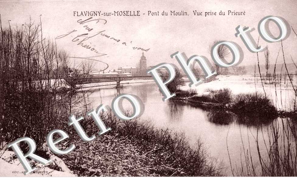 Pont du Moulin Vue prise du Prieure