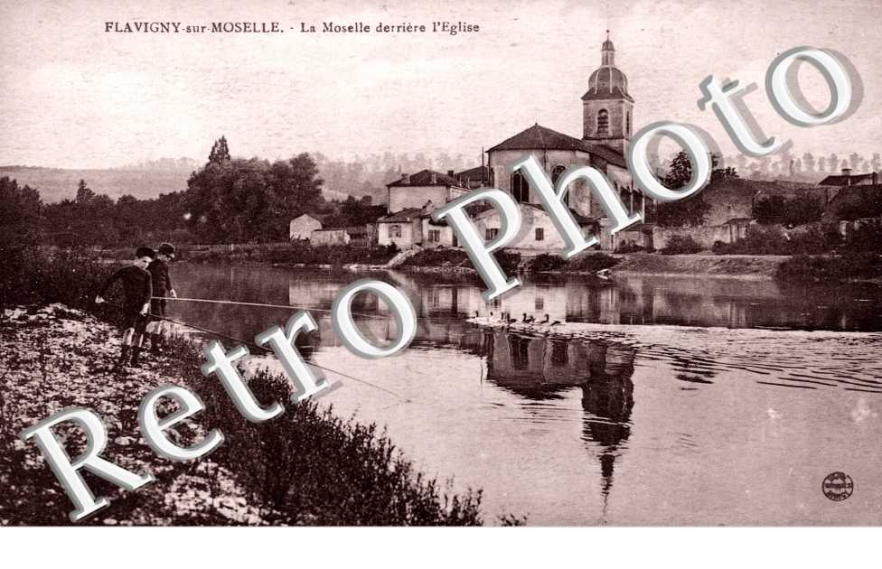 La Moselle, derriere l'Eglise