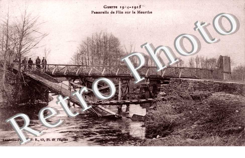 Passerelle sur la Meurthe