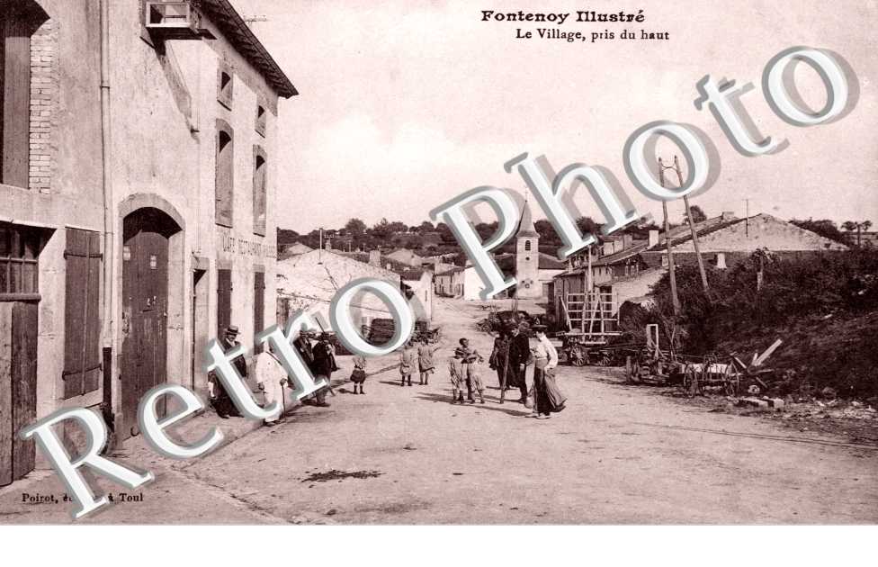 le village, pris du haut