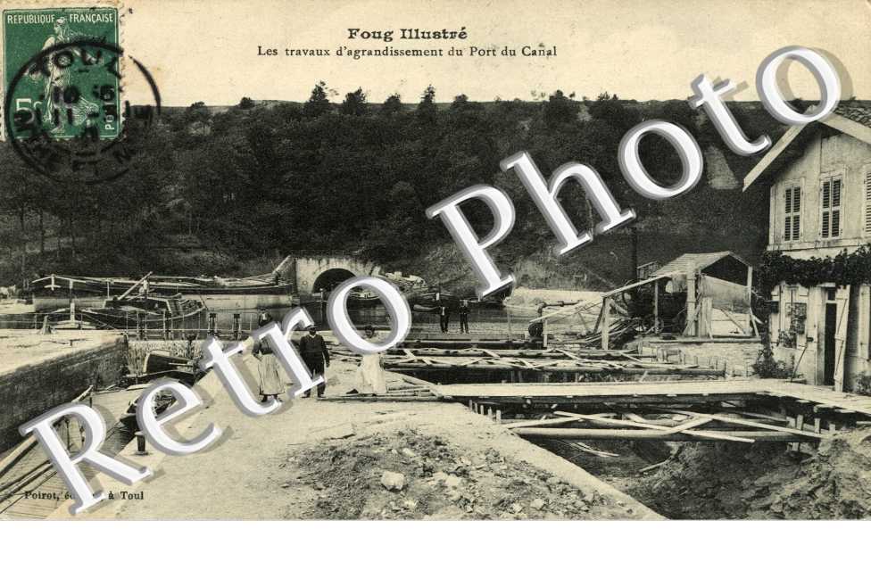 Les travaux d'agrandissement du Port du Canal